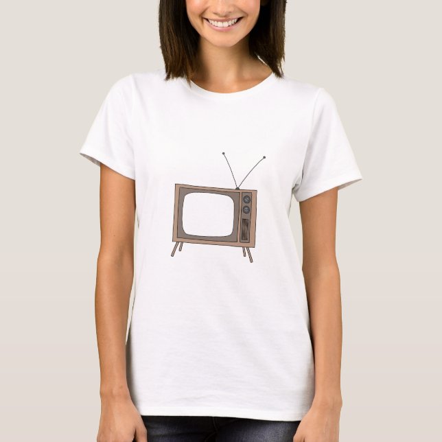 Cathode ray tube television T-Shirt (Front)