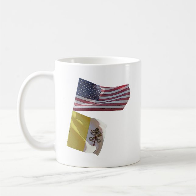 Catholic American Coffee Mug (Left)