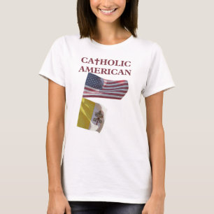 Catholic American Leo 14 T-Shirt