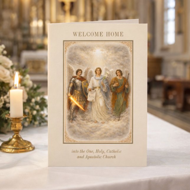 Catholic ARCHANGELS Card (Creator Uploaded)