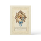 Catholic Baby  Baptismal Remembrance Holy Card