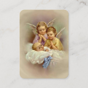 Catholic Baby Baptismal Remembrance Holy Card