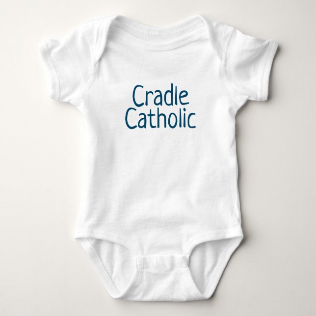 Catholic Baby Bodysuit (Front)