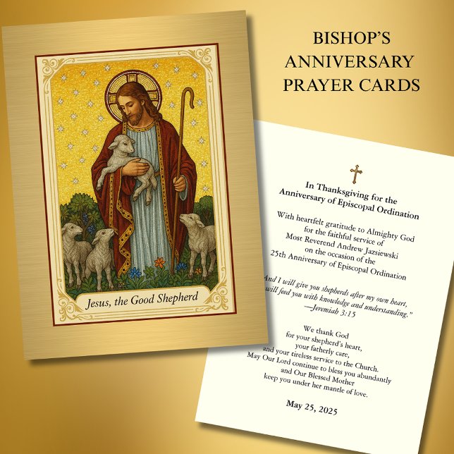 Catholic Bishop Anniversary of Ordination Jesus (Creator Uploaded)