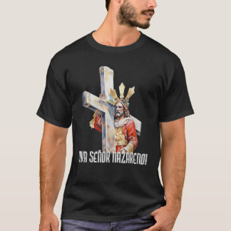 Catholic Black Nazarene Jesus Christ Pilgrimage T-Shirt