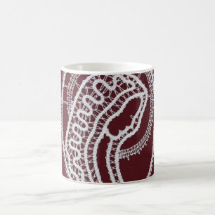 Catholic Blessed Virgin Mary, lace  Coffee Mug