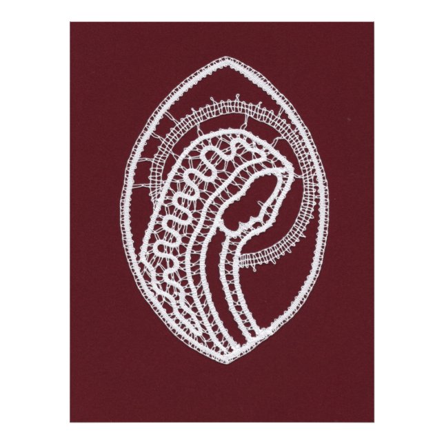 Catholic Blessed Virgin Mary, lace   Photo Print (Front)
