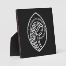 Catholic Blessed Virgin Mary White Lace on Black