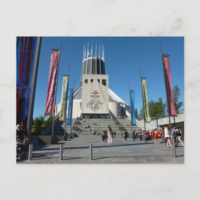 Catholic Cathedral - Liverpool Postcard (Front)