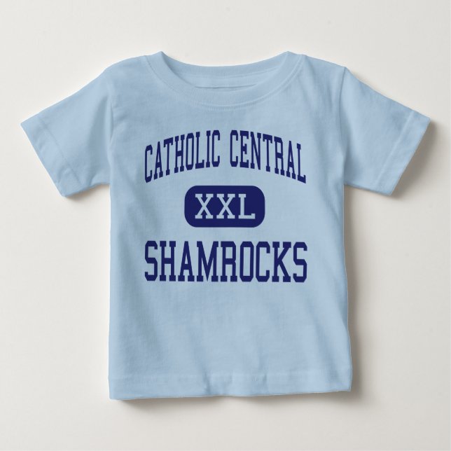 Catholic Central - Shamrocks - High - Novi Baby T-Shirt (Front)