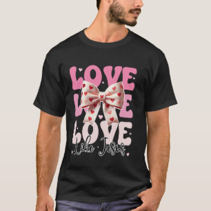 Catholic Christian Tee Women's Girl Bible Love Lik