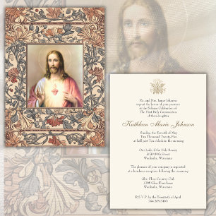 Catholic Communion Jesus Boy or Girl Invitation