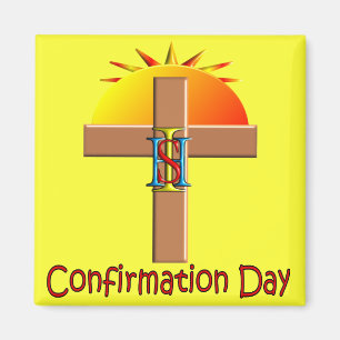 Catholic Confirmation Day for Kids Magnet