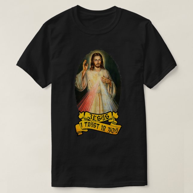 Catholic Divine Mercy for Devo  T-Shirt (Design Front)