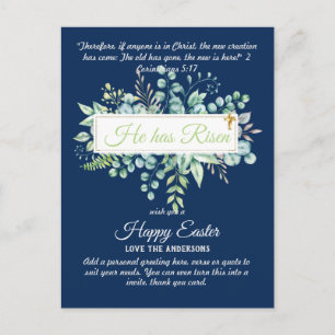 Catholic EASTER Cards Religious Verse Bible Quote