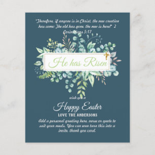 Catholic EASTER Cards Religious Verse Bible Quote