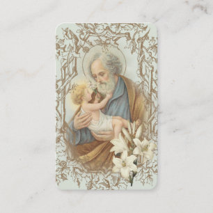 Catholic Father's Day Remembrance Holy Card