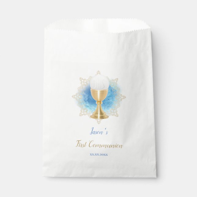 Catholic First Communion  Favour Bag (Front)