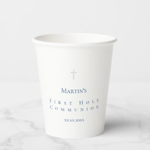 Catholic First Holy Communion Paper Cups