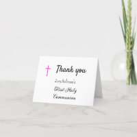 Catholic first holy communion simple QR minimal