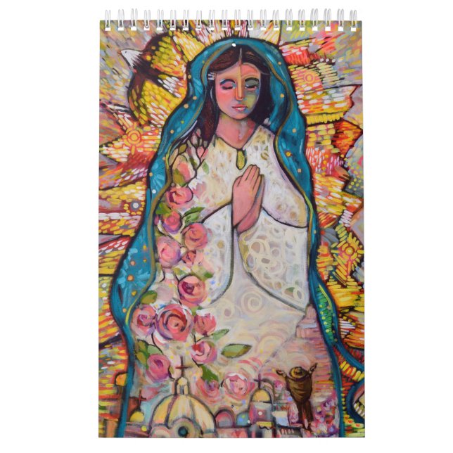 Catholic Folk Art Calendar by Jen Norton (Cover)