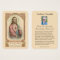 Catholic Funeral Memorial Prayer Holy Card