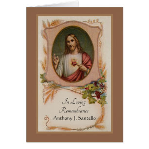 Catholic Funeral Prayer & Thank you Condolence