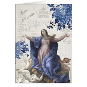 Catholic Funeral Sympathy Holy Card Thank You