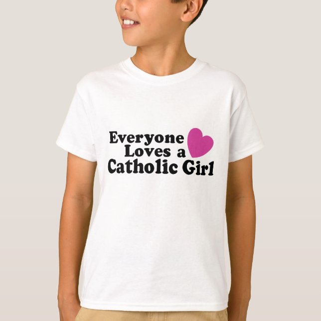 Catholic Girl T-Shirt (Front)