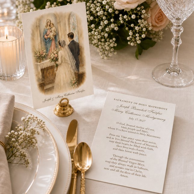 Catholic Holy Matrimony Wedding Prayer (Creator Uploaded)