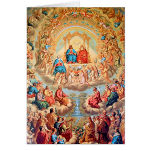 Catholic Holy Trinity Saints Thank You Condolences