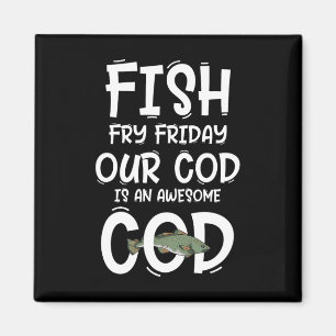 Catholic Lent And Easter Christian Lenten Fish Fry Magnet