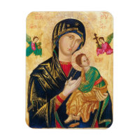 Catholic Magnet Our Lady of Perpetual Help Icon