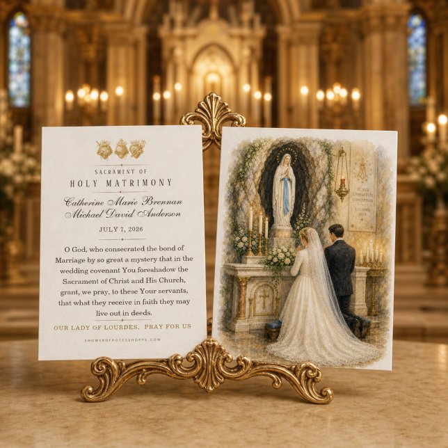 Catholic Marriage Blessing Marian Altar Wedding Fa (Creator Uploaded)