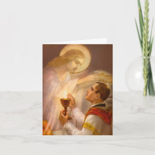Catholic Mass Offering Memorial Card
