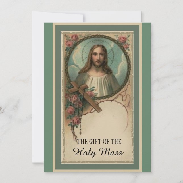 Catholic Mass Offering Sacred Heart (Front)