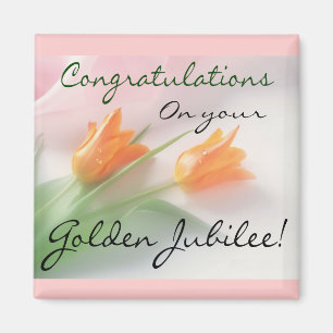 Catholic Nun "Golden Jubilee" Cards & Gifts Magnet