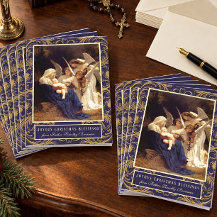 Catholic Parish Nativity Christmas from Priest Holiday Card