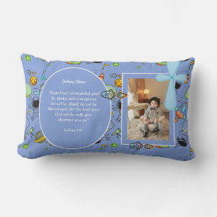 Catholic Photo Gift Boys - Communion, Confirmation Lumbar Cushion