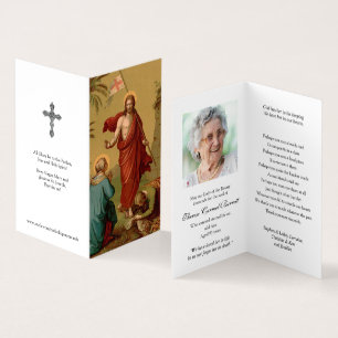 Catholic Prayer Cards   Christ Has Risen 1