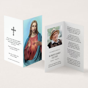Catholic Prayer Cards   Most Loving Heart