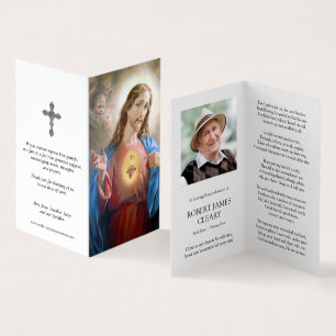 Catholic Prayer Cards   Sacred Heart