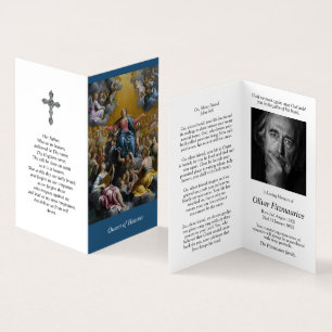 Catholic Prayer Cards   The Assumption