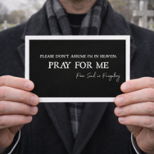 Catholic prayer for Souls in Purgatory Funeral