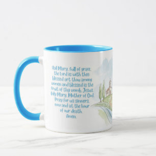 Catholic Prayer Mug, Marian Mug