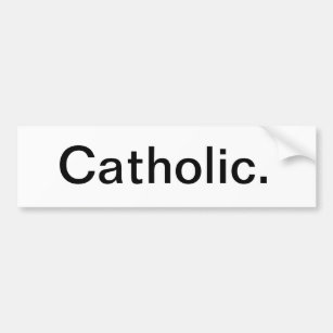 Catholic Pride Bumper Sticker