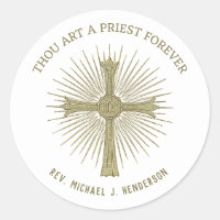 Catholic Priest Anniversary Ordination Cross
