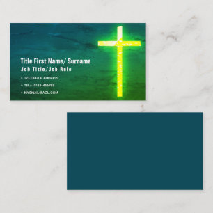 Catholic Priest Church Clergy Contact Business Card