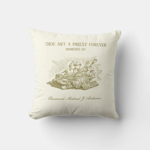 Catholic Priest Deacon Ordination Anniversary Thro Cushion