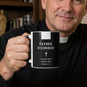 Catholic Priest Hebrews 5:1 Vocation Design Mug